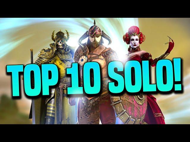 Top 10 CHAMPIONS Who Can SOLO END-GAME CONTENT!