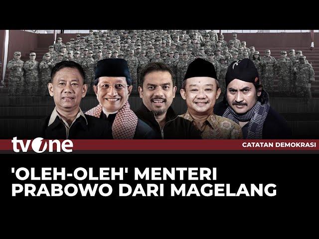 [FULL] "Oleh-oleh" Menteri Dari Magelang | Catatan Demokrasi tvOne