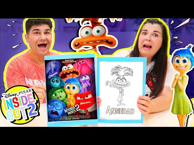 3 Marker Challenge DEL REVÉS 2 (Inside Out 2) - LOL Retos Divertidos