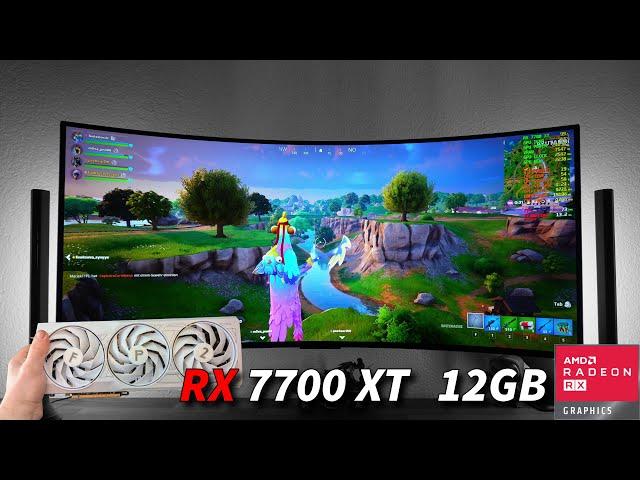 Fortnite | RX 7700 XT 12GB | Ryzen 7 9800X3D | LG UltraGear 39" OLED | POV