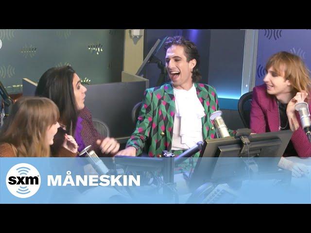 Måneskin Reacts To Americans Mispronouncing Italian Food Names | SiriusXM