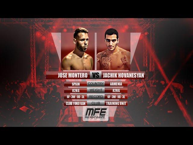 MIX FIGHT - JOSE MONTERO vs JACHIK HOVANESYAN