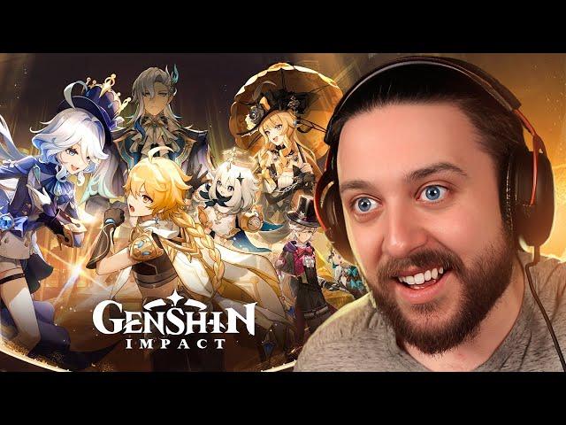 FONTAINE IS FINALLY COMING! 4.0 LIVESTREAM REACTION | Genshin Impact