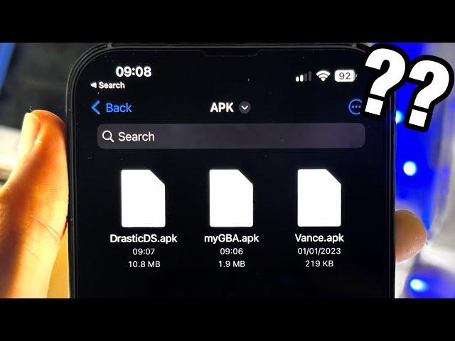 Can You Install APK Files on iOS / iPhone? (no)