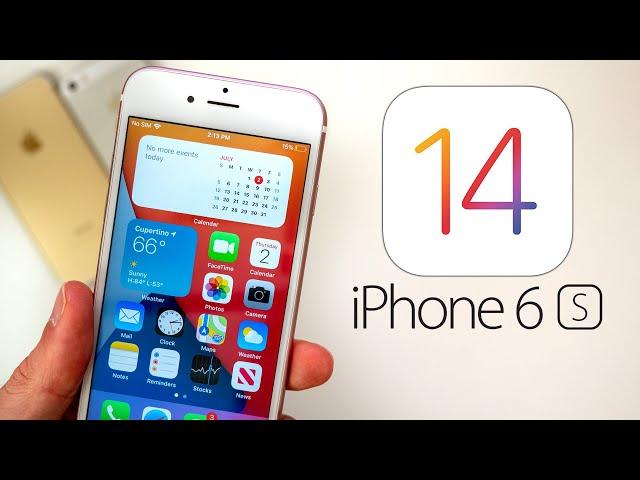 iOS 14 on iPhone 6S - Review