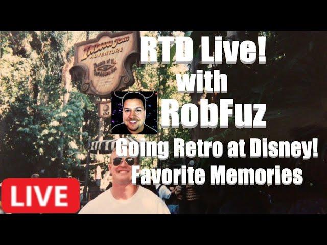  RTD Live!! | April 2020 | Life in Lockdown | With RobFuz!!! | Retro Disney Memories 