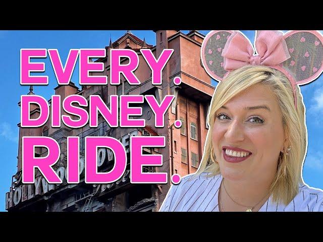 EVERY Disney World Ride In ONE DAY: Hollywood Studios | Ride & Rank Challenge