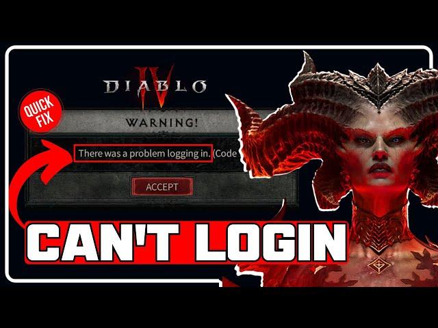 FIX Diablo 4 Login Error Code 7 || Your Login Attempt Has TIMED OUT || Error Code 300008 [7 TIPS]