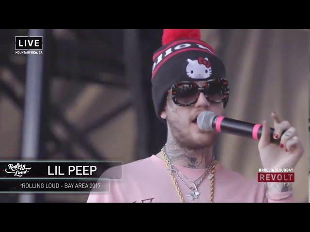 LiL PEEP LIVE AT ROLLING LOUD BAY AREA 10/22/2017 (FULL SET)