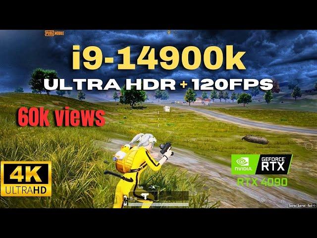 PUBG MOBILE  RTX 4090 24GB ( 4K Maximum Settings ) UHD 120 FPS