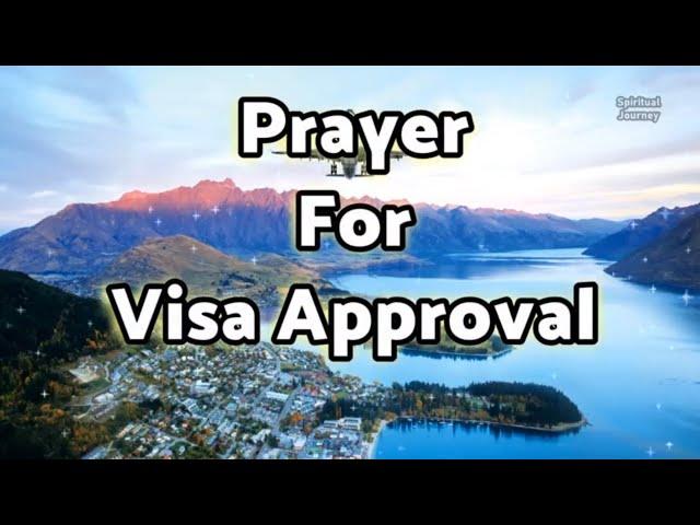 Prayer For Visa Approval