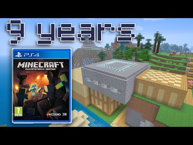 Exploring my 9 Year Old PS4 Minecraft Legacy Worlds