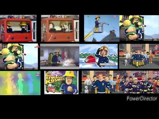 Fireman Sam all Polish intro's mashup (mothersday special)