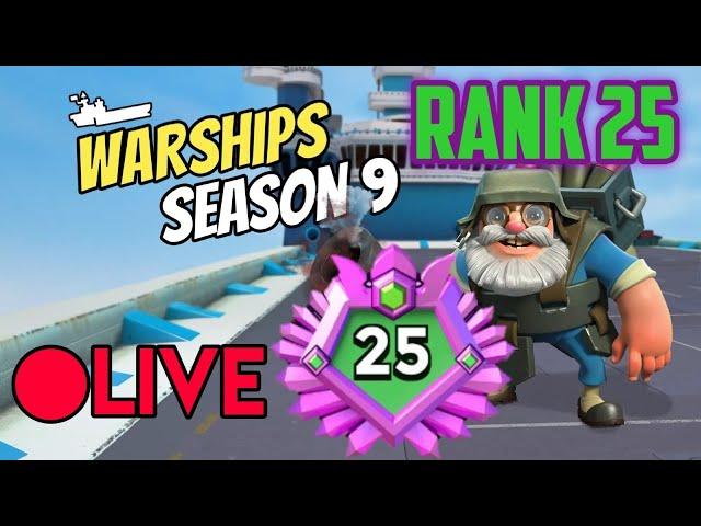 Boom Beach Warships Season 9 Rank 25