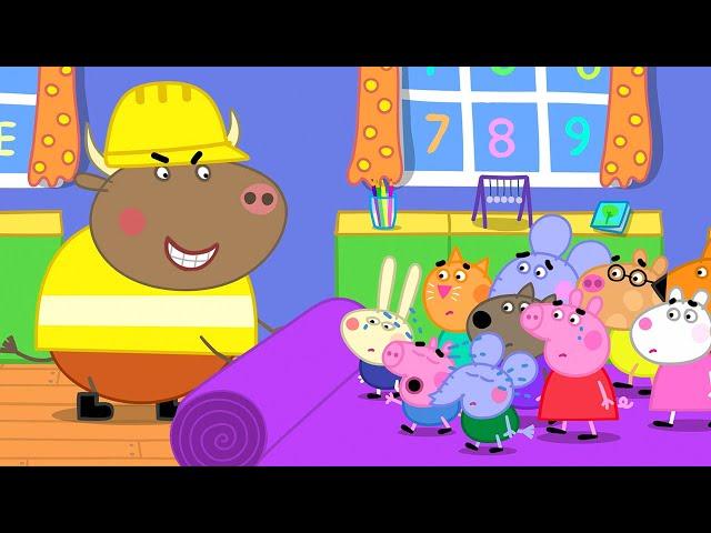 Mr Bull The Teacher   Peppa Pig and Friends Full Episodes