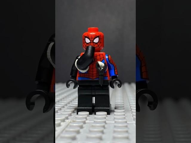 Spider-Man becomes SYMBIOTE SPIDER MAN! #lego #spiderman2 #symbiotespiderman