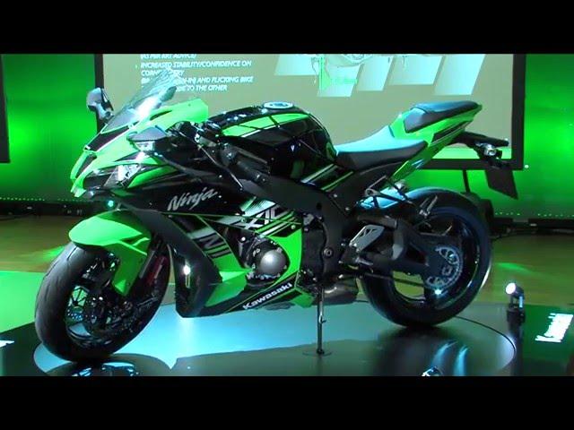 Ninja ZX-10R 2016 Barcelona unveil