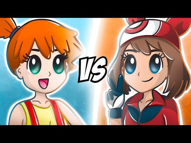 Misty VS May! Pokemon Anime Battle