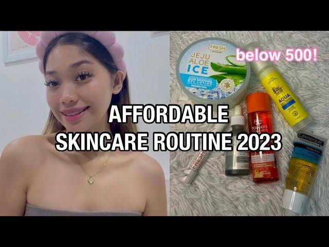 AFFORDABLE SKINCARE ROUTINE 2023 (PHILIPPINES) | Romaine Cruz