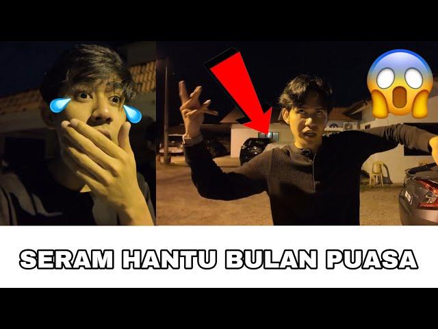 SERAM HANTU BULAN PUASA  PRANK HANTU DEKAT NENEK 