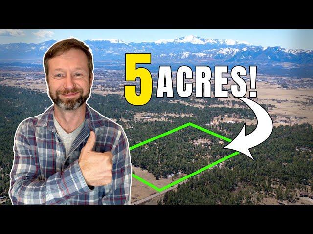 The LAST Place to Find Acreage and PRIVACY in COLORADO SPRINGS with Huge Trees [BLACK FOREST TOUR]