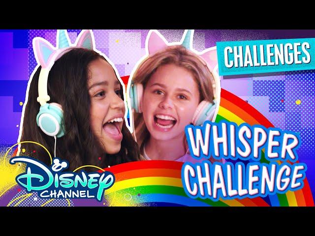 Whisper Challenge  | Ruth & Ruby's Sleepover | Disney Channel