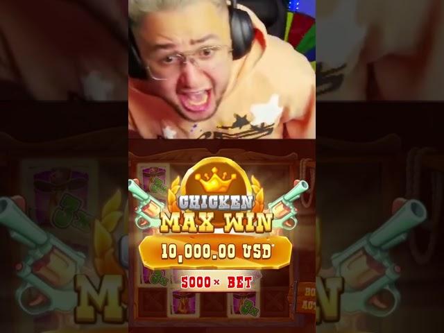 $10,000 MAX WIN on Chicken Rush!