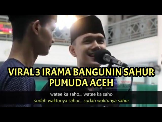 Viral Pemuda Aceh Bangunin Sahur-Sahur dengan 3 Irama