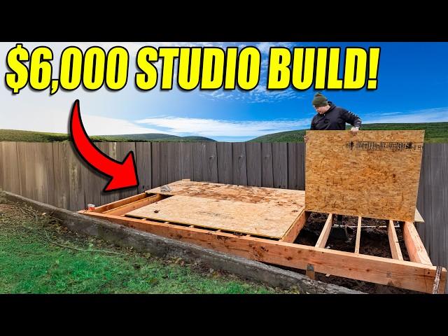 Framing My ULTIMATE Backyard Studio!