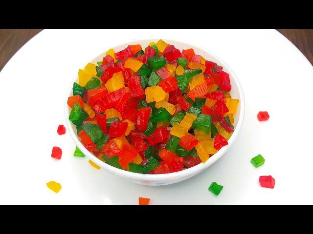 Homemade Tutti Frutti with Papaya | Tutti Frutti Recipe