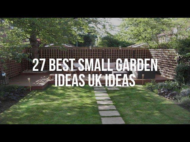  BEST SMALL GARDEN IDEAS UK