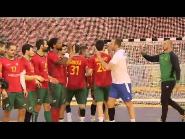 Handball  Ukraine Portugal  Backstage