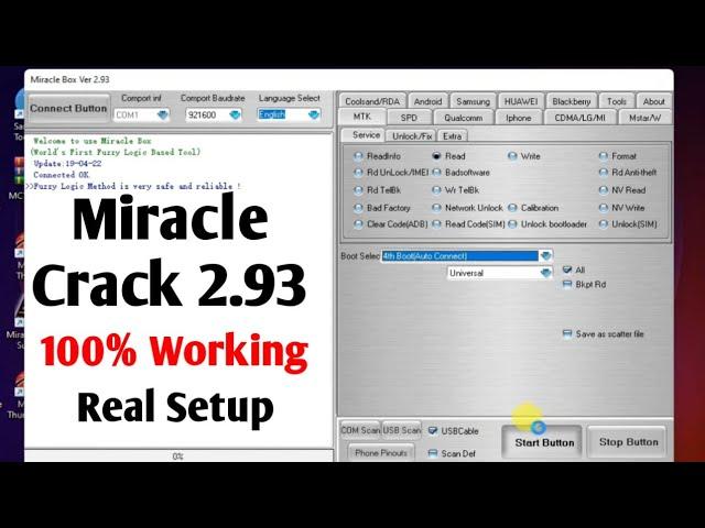 How To Setup Miracle Box 2.93 Without Box Cracked 2022 Hindi