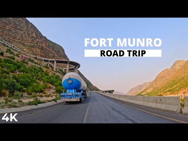 DG Khan to Fort Munro Road Trip | Pakistan 4K