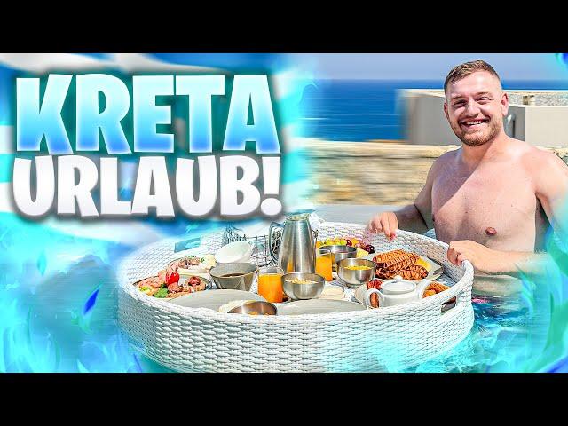 Frühstück im eigenen Pool! Kreta Urlaubs-Vlog mit meiner Freundin!