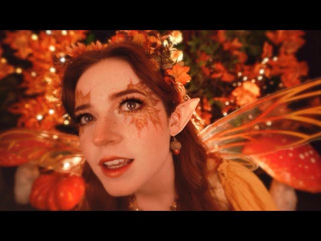 ASMR Curious Autumn Fairy (Can I touch your face?? Selling potions, Casting spells)