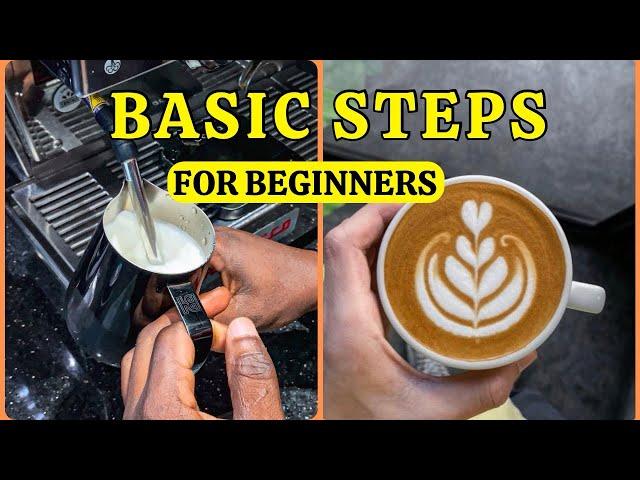 "Mastering Milk Steaming and Latte Art: A Step by Step Guide"