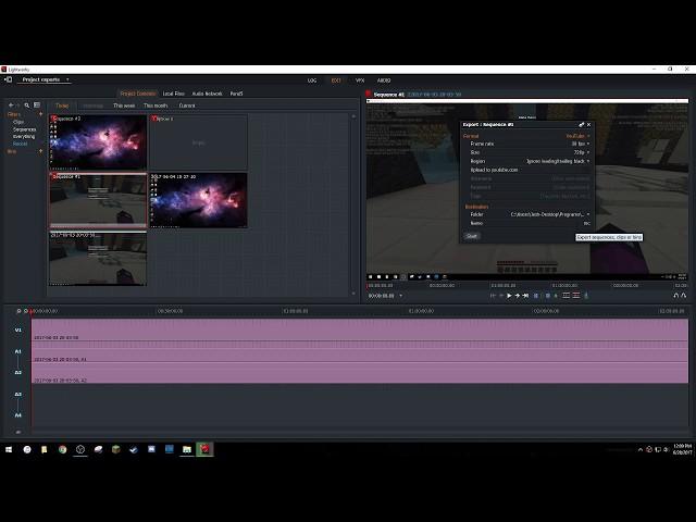 Lightworks Video Editor - How to Export Multiple Videos at Once