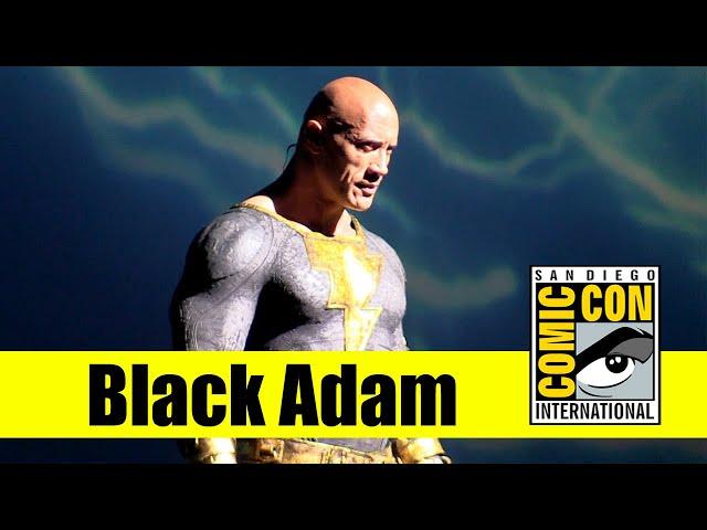 BLACK ADAM | Comic Con 2022 Full Panel (Dwayne Johnson, Noah Centineo, Aldis Hodge)