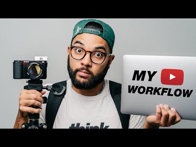 My ENTIRE YouTube Workflow (Camera Settings, Scripting, Editing)