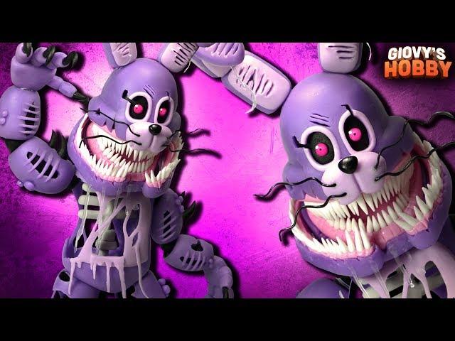 Handmade TWISTED BONNIE  FNAF: THE TWISTED ONES  Polymer clay  Giovy Hobby