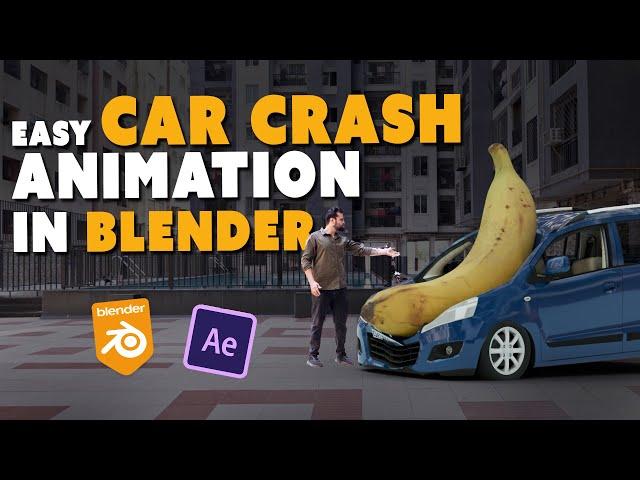 Car Crash In Blender l Blender VFX Tutorial