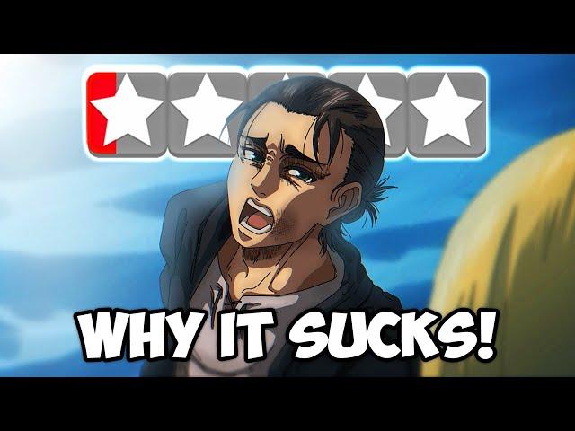 Attack on Titan's Ending is Complete & Utter Trash: Eren Yeager's Assassination