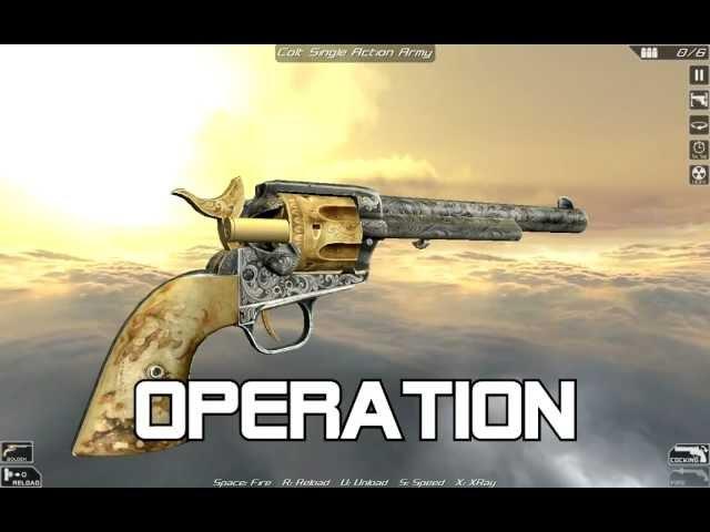 Colt Single Action Army (full disassembly and operation)