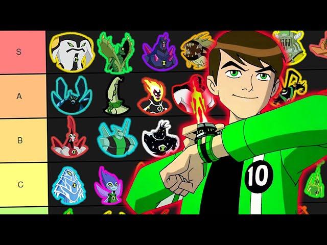 Ranking ALL Ben 10 Aliens (Tierlist)