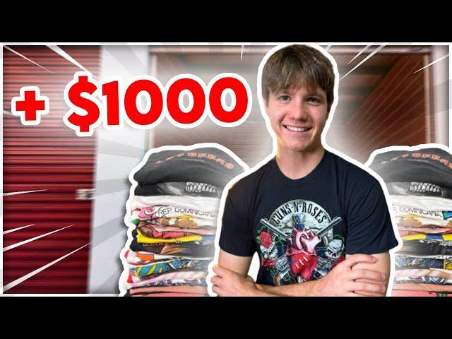 Vintage T SHIRT Collectors Abandoned Storage Unit - HUGE PROFITS!