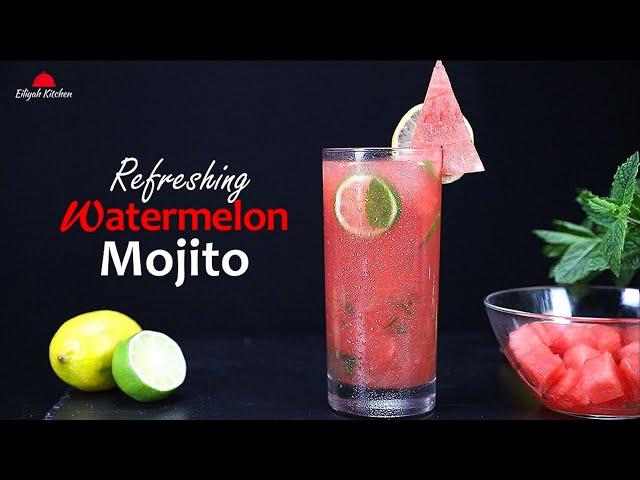 Watermelon Mojito | Watermelon Mocktail | Refreshing Home made Watermelon Juice | Summer Drink