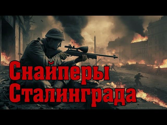 Снайперы Сталинграда - Владимир Першанин. Они Сражались За Родину. Аудиокнига.