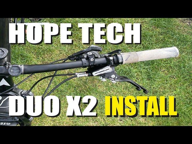 HOPE TECH DUO Dual brake lever long