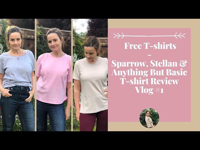 25 Free T-shirt Patterns - My First 3 Made Sew & Tell Part 1 Vlog